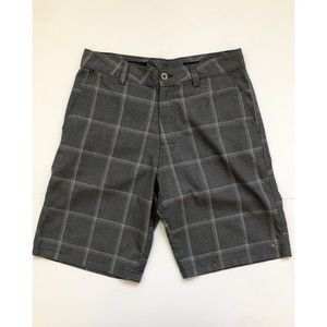 O’Neill Men’s Dark Gray Plaid Shorts Size 32